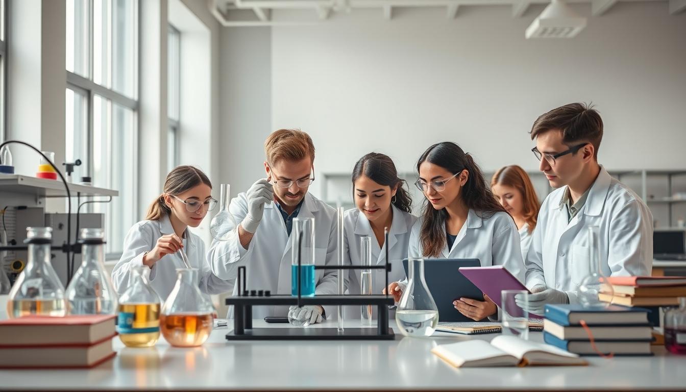 Organized exam preparation notes and academic planner