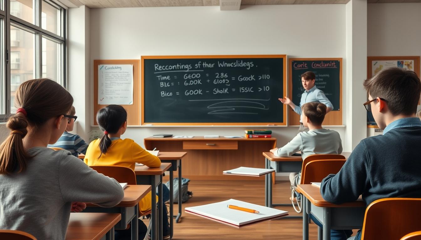 Students and educational resources in a modern learning environment